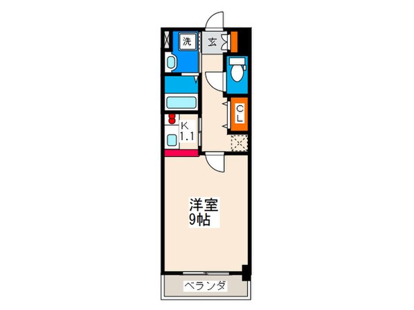 アルド－ル庚午の物件間取画像